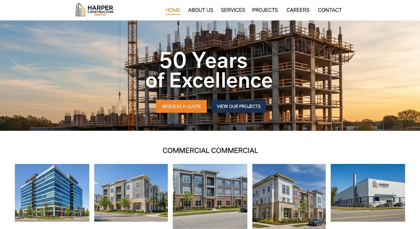 Harper Construction - 50+ Years Excellence